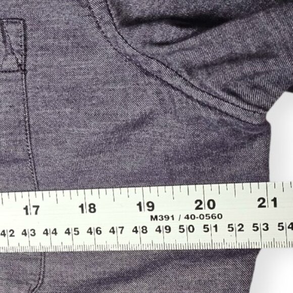Armani Exchange (A|X) Short Sleeve Button Down - Men's Large - Purple Fitted - Picture 3 of 10